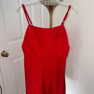 #87 Chic Red Mini Dress - size medium
Never worn